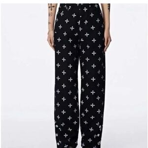 Smfk Midnight Garden Jeans in black